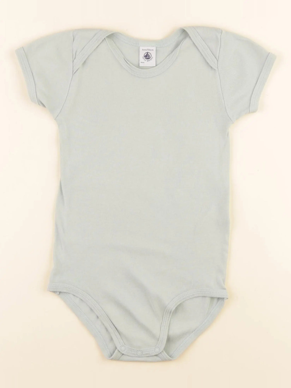 Petit Bateau - body vert - 4 ans