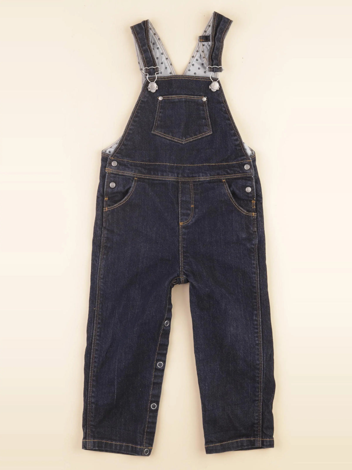 Petit Bateau - salopette bleu - 24 mois