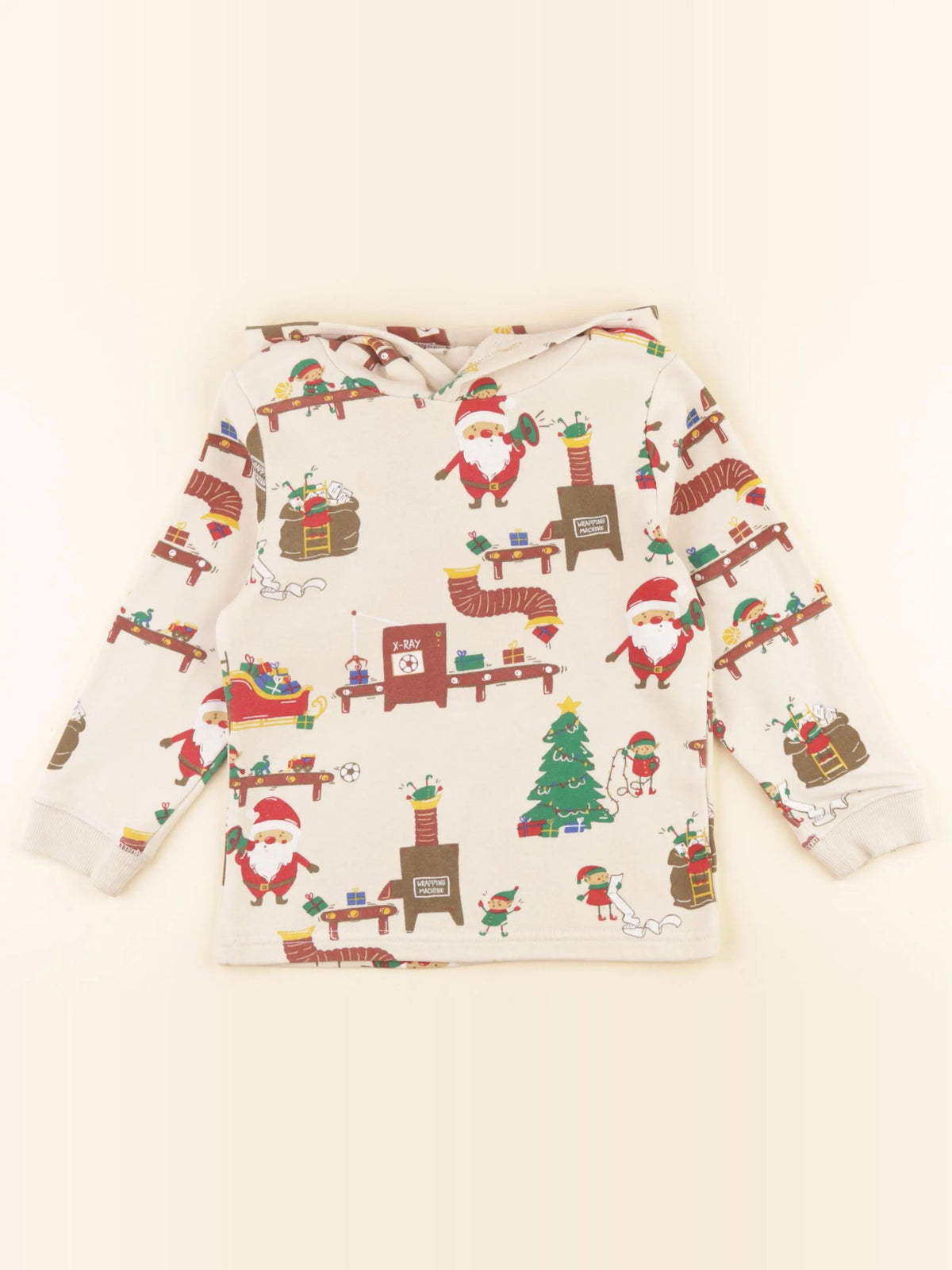 H&M - sweat multicolore - 3/4 ans