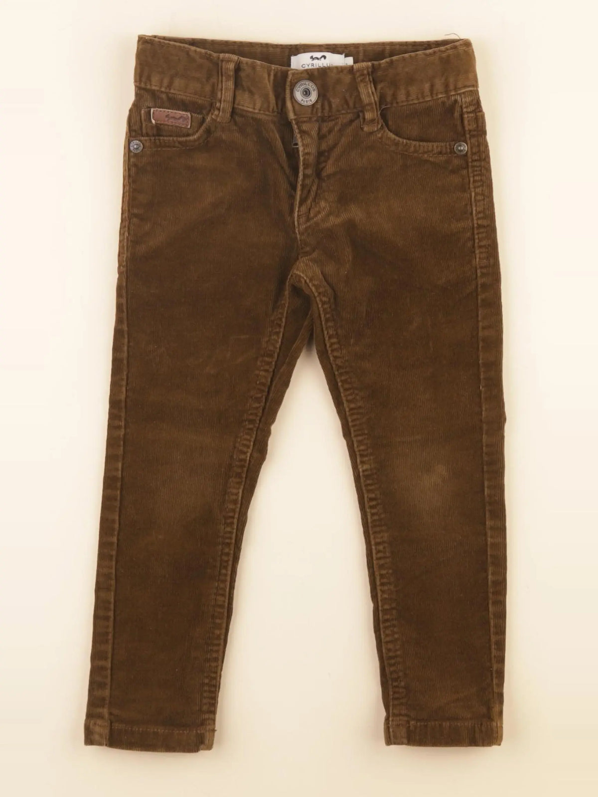 Cyrillus - pantalon marron - 3 ans