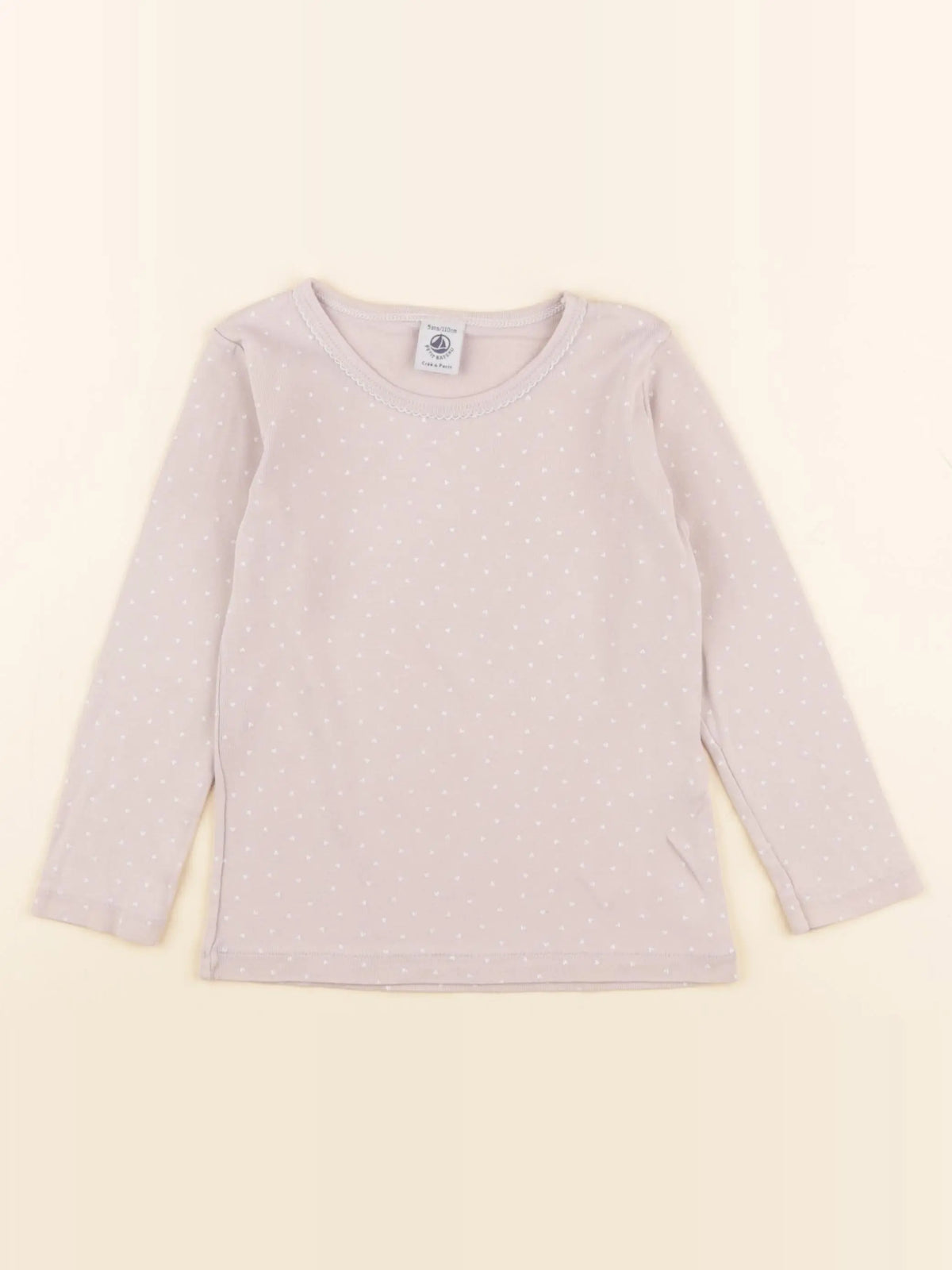 Petit Bateau - maillot de corps rose - 5 ans