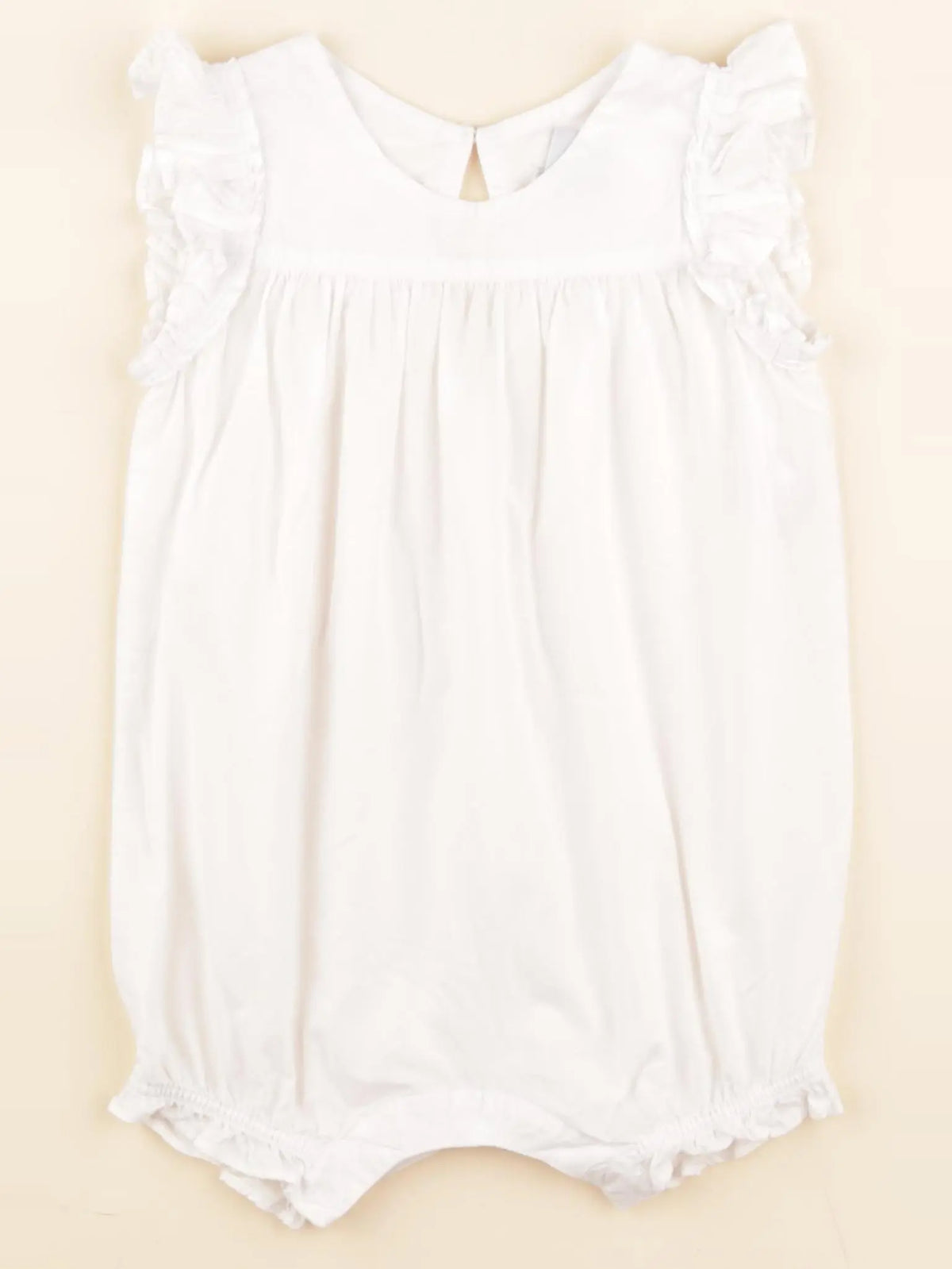 Petit Bateau - combinaison blanc - 18 mois