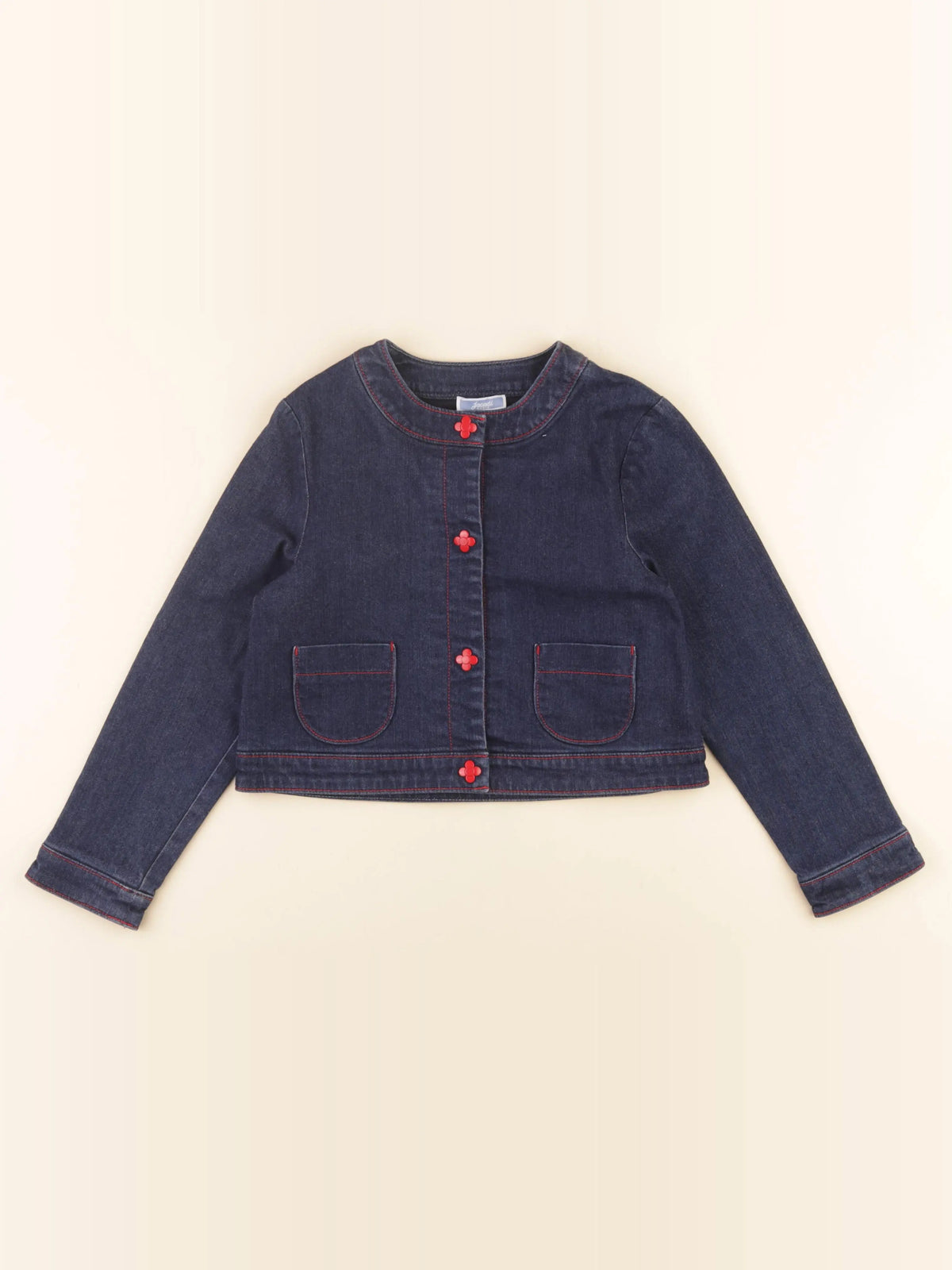 Jacadi - veste bleu - 8 ans