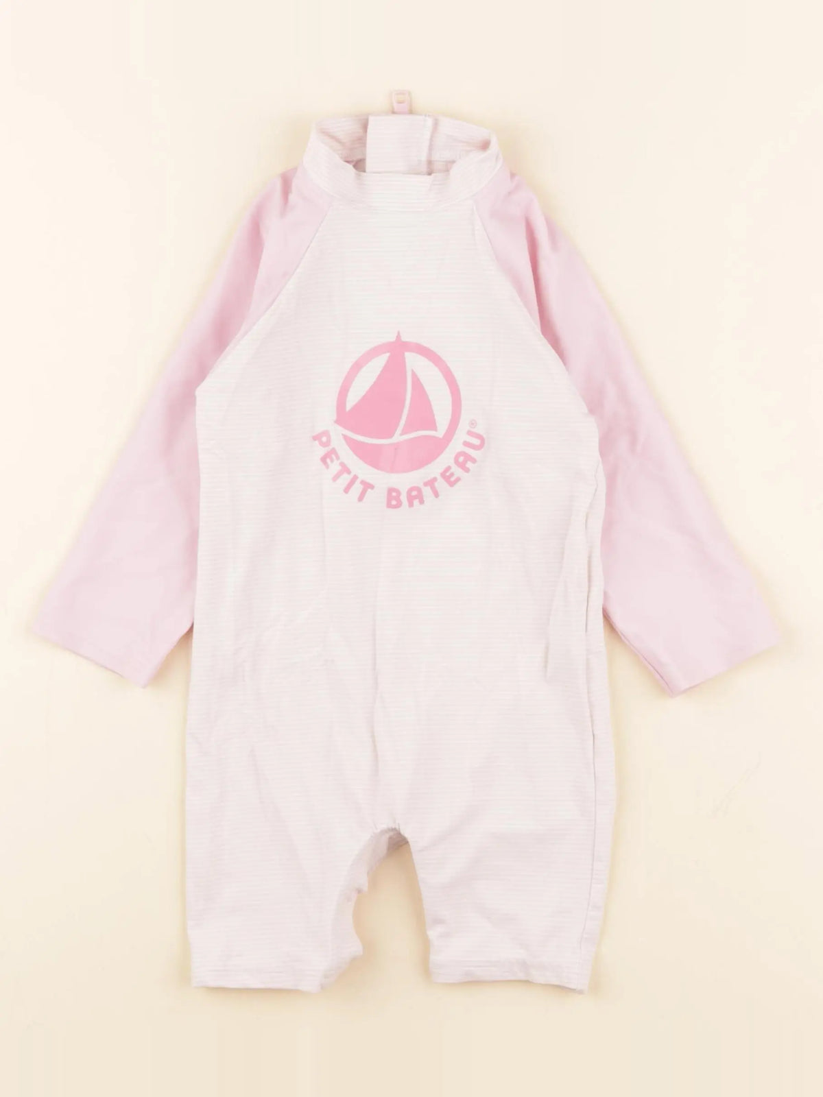 Petit Bateau - combi de bain rose - 24 mois