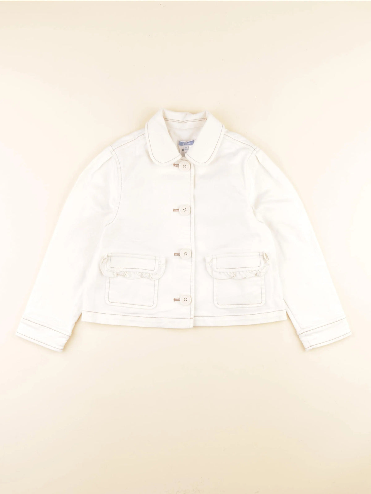 Jacadi - veste beige - 8 ans