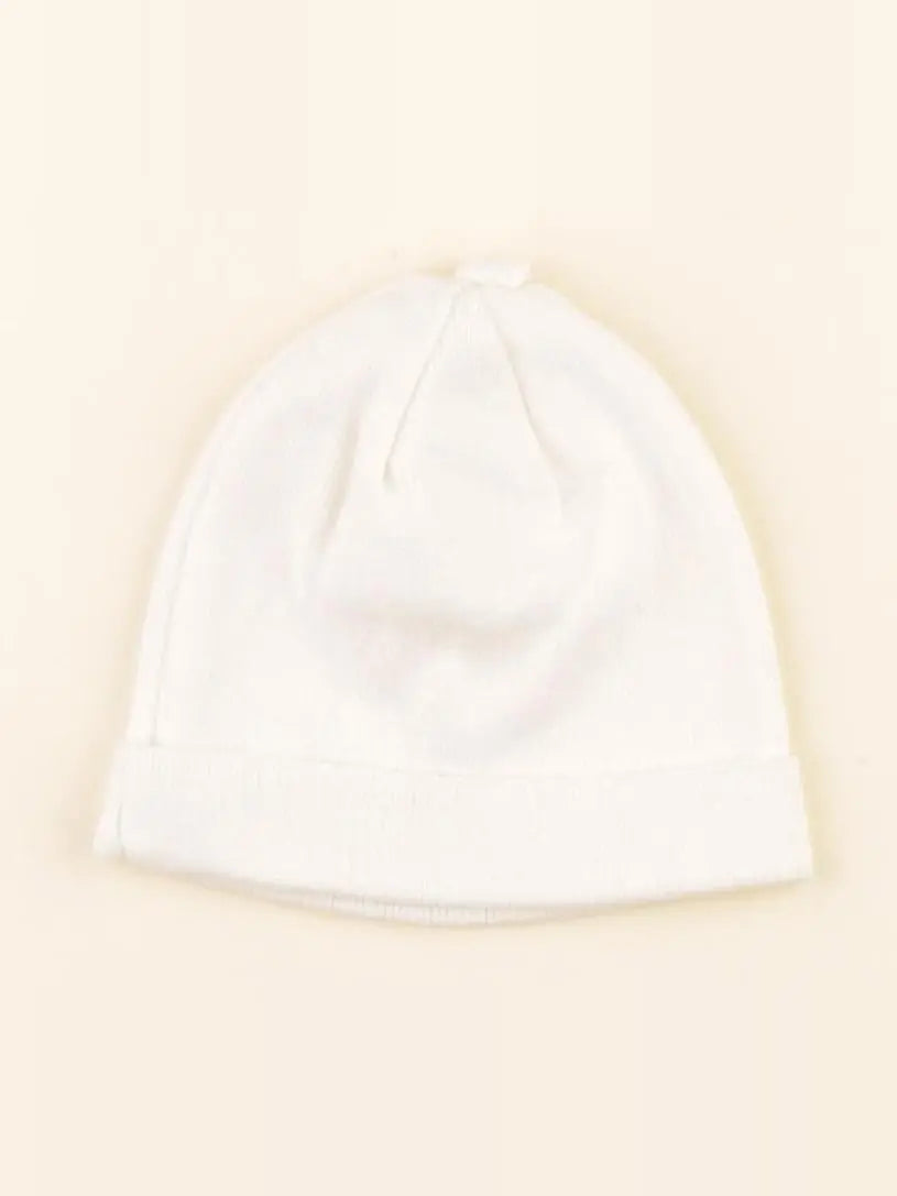 Vertbaudet - bonnet de naissance blanc - 0/1 mois