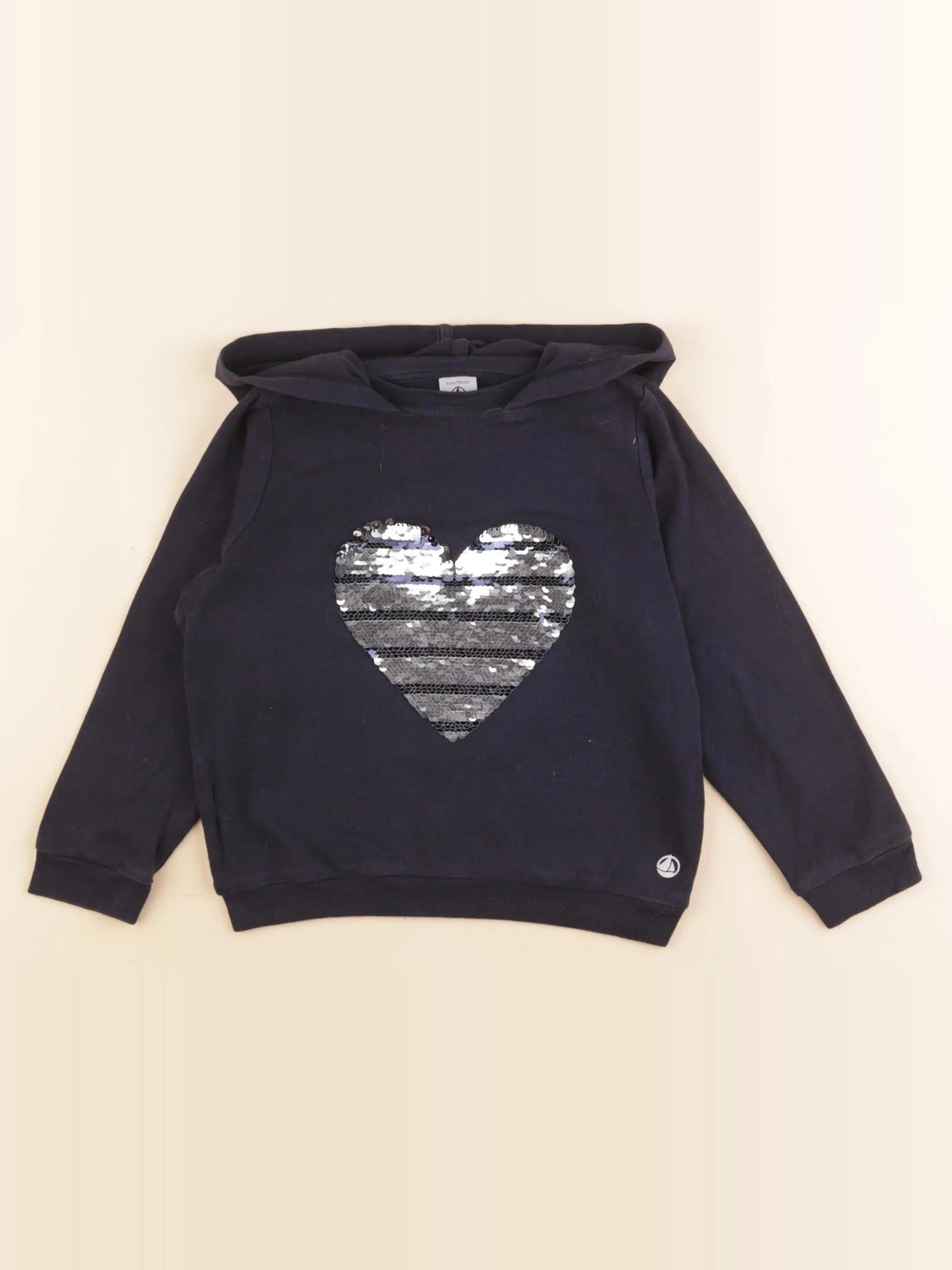 Petit Bateau - tee-shirt bleu - 4 ans