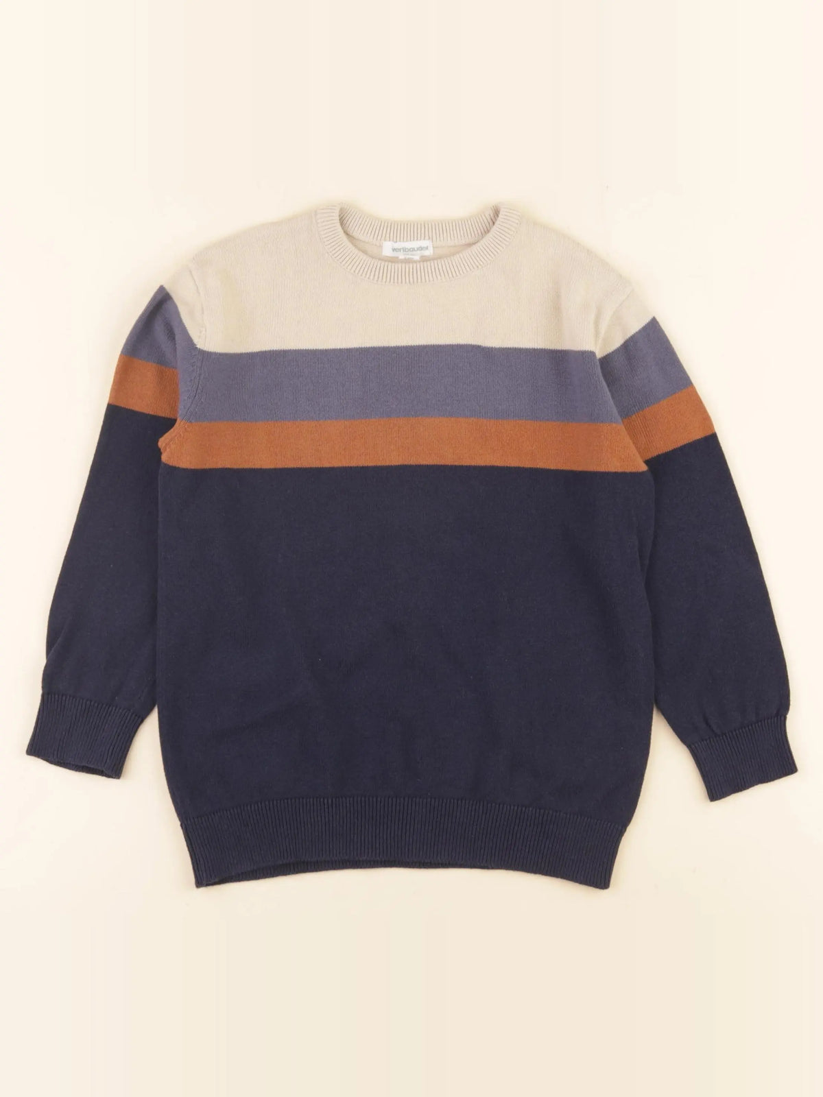 Vertbaudet - pull multicolore - 6 ans