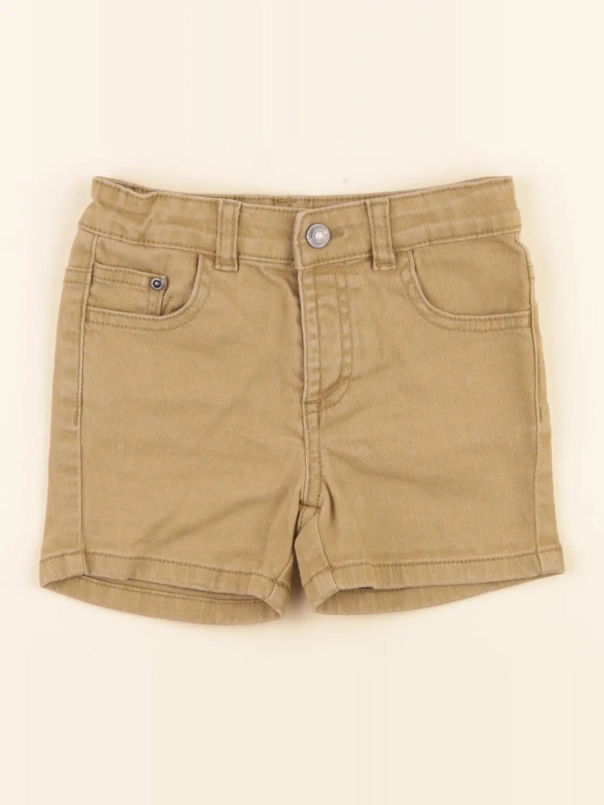 Vertbaudet - short marron - 24 mois