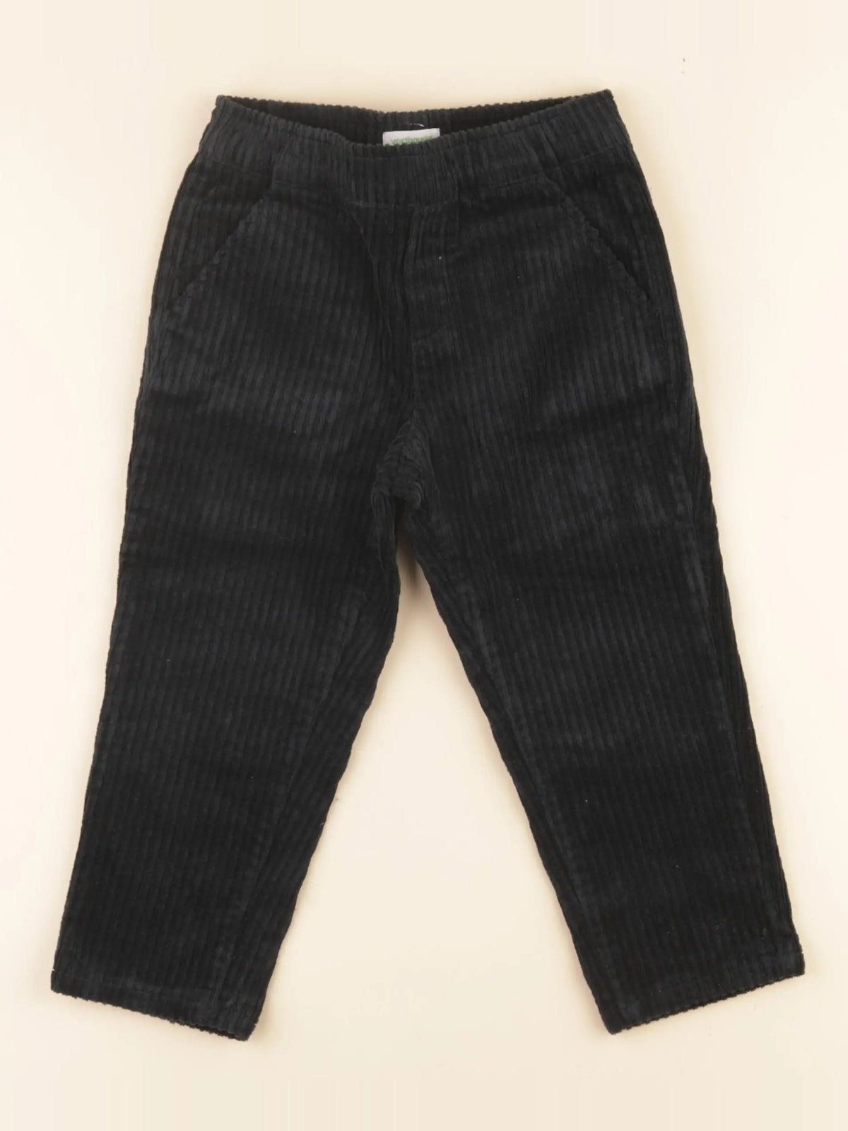 Vertbaudet - pantalon vert - 3 ans
