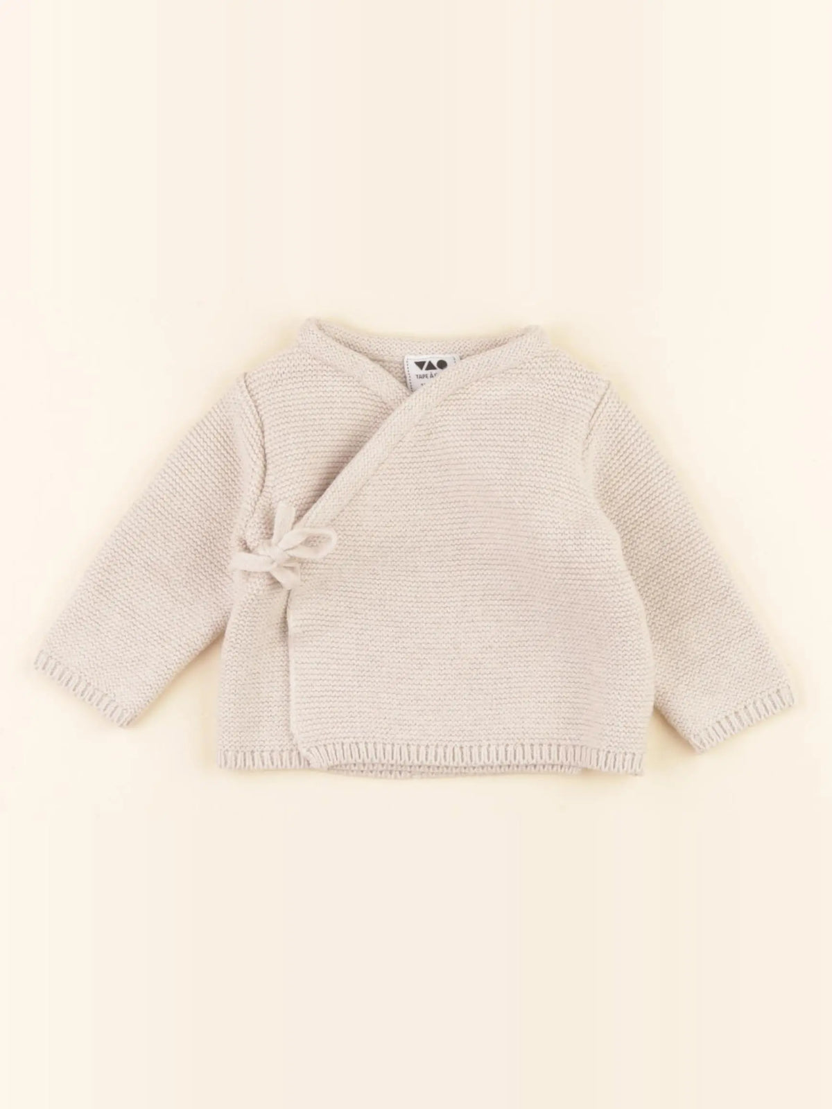 Tape à l'oeil - gilet beige - 3 mois