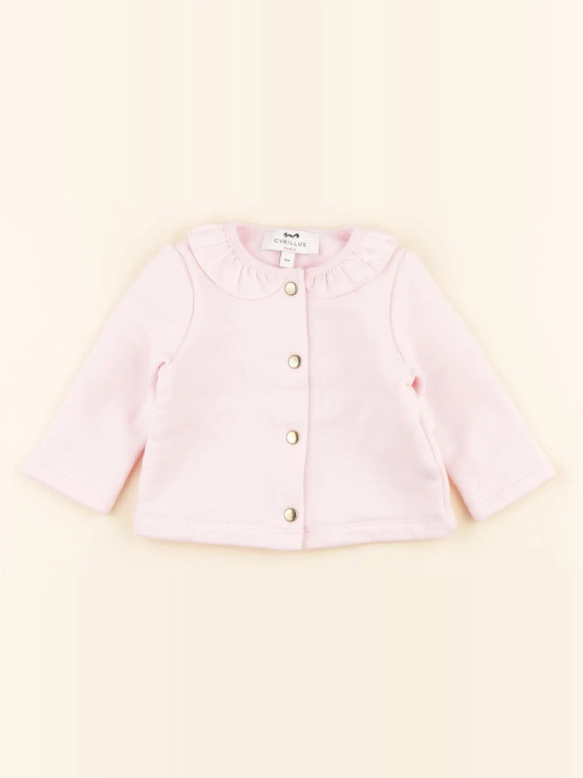 Cyrillus - gilet rose - 6 mois