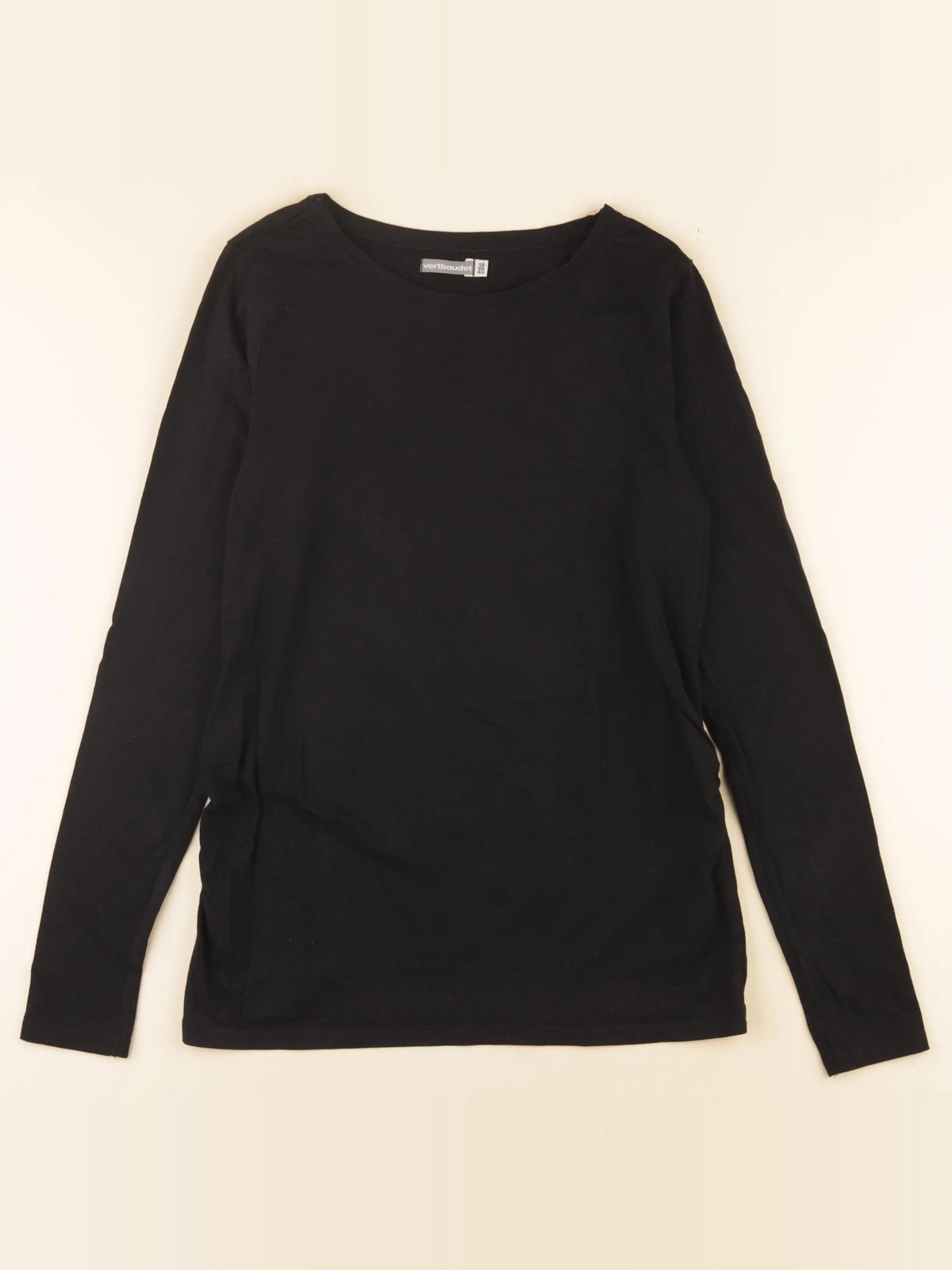 Vertbaudet - tee-shirt grossesse noir - 38 à 40