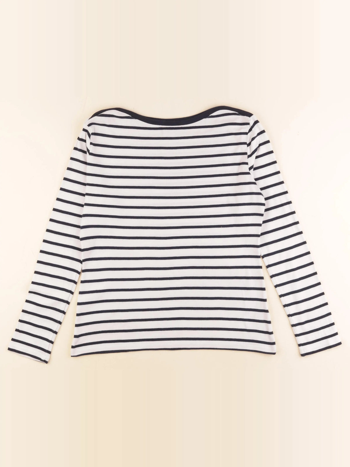 Petit Bateau - tee-shirt bleu, blanc - 14 ans