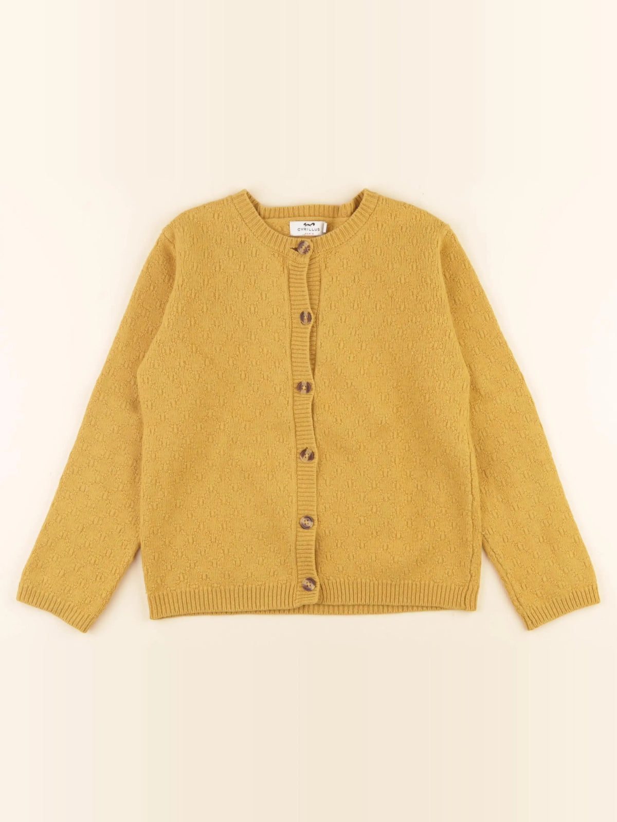 Cyrillus - gilet jaune - 12 ans