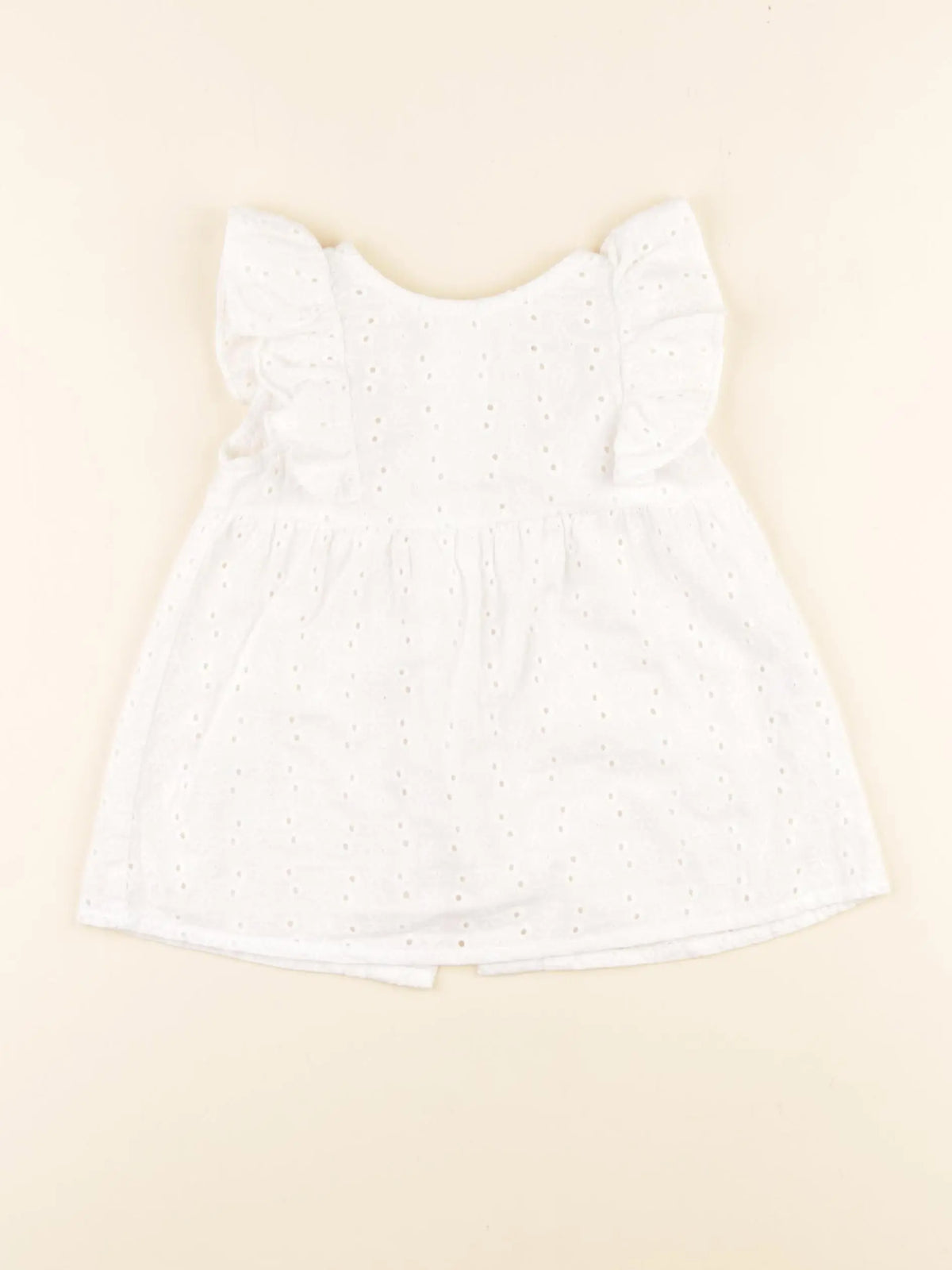 Lola Palacios - robe blanc - 4 ans