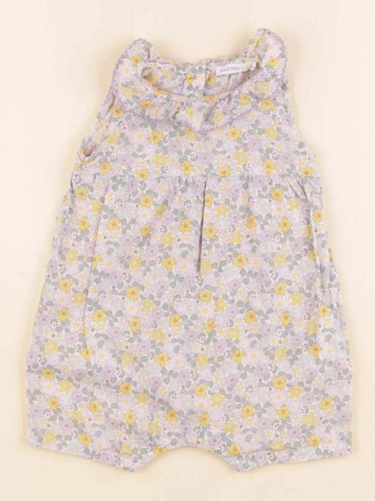 Boutchou - combinaison multicolore - 3 mois