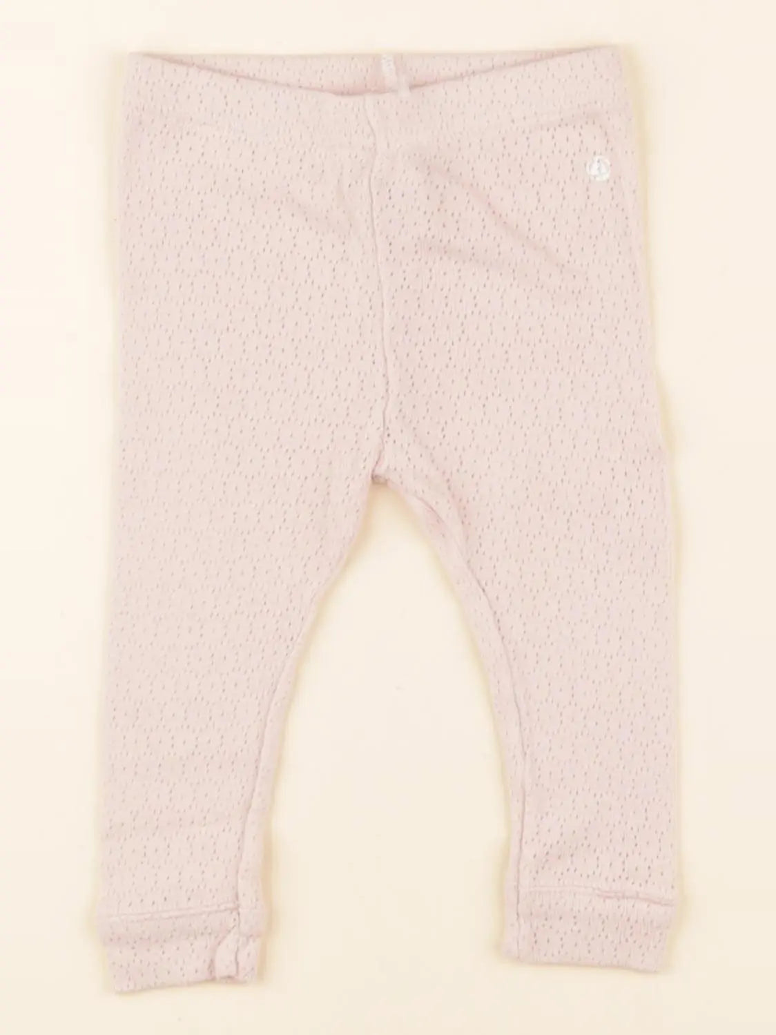 Petit Bateau - legging rose - 6 mois