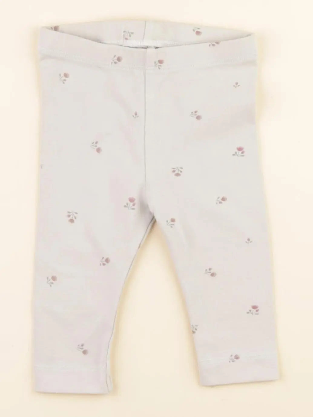 H&M - legging vert - 2/4 mois