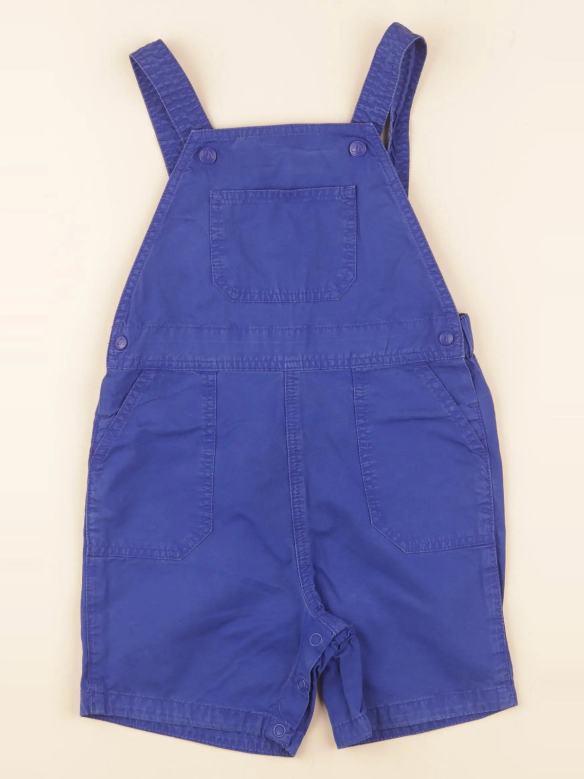 Petit Bateau - salopette bleu - 24 mois