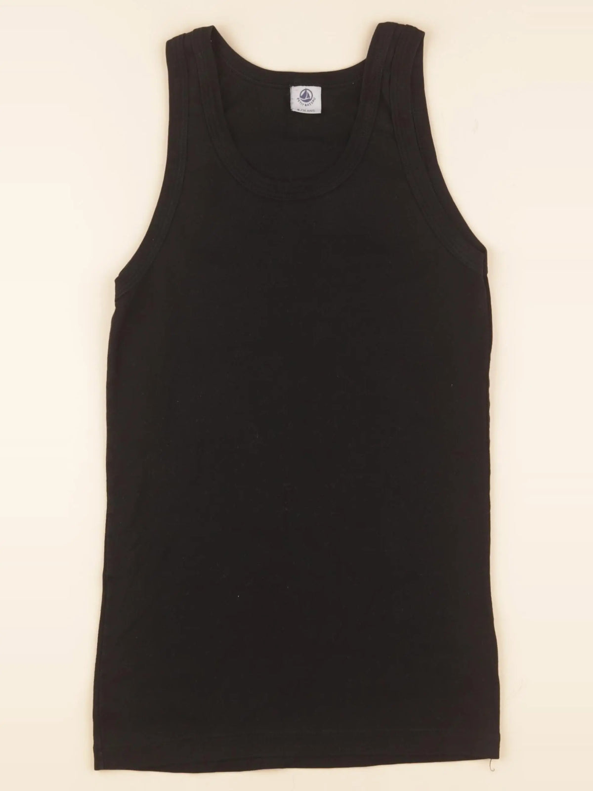 Petit Bateau - maillot de corps noir - 16 ans