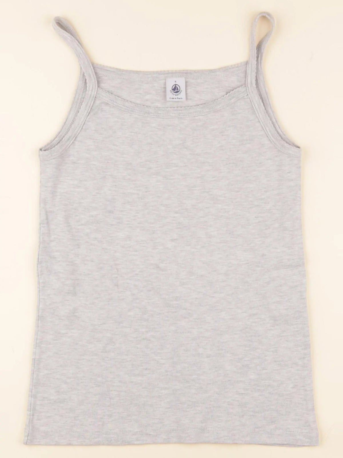 Petit Bateau - maillot de corps gris - 16 ans