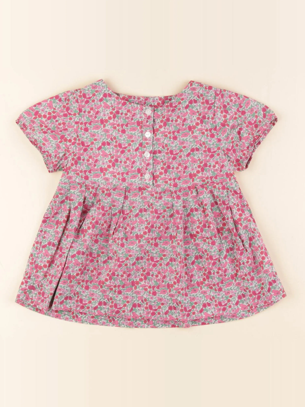 Jacadi - blouse liberty rose - 4 ans