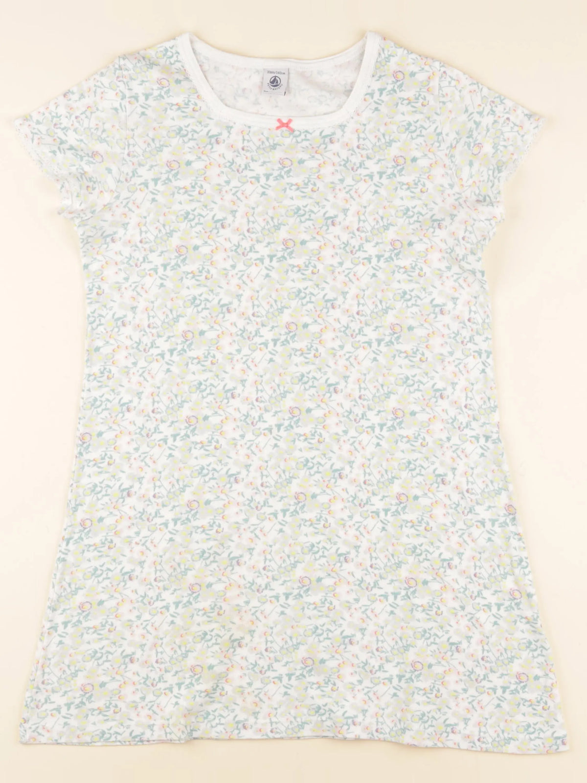 Petit Bateau - chemise de nuit coton multicolore - 10 ans