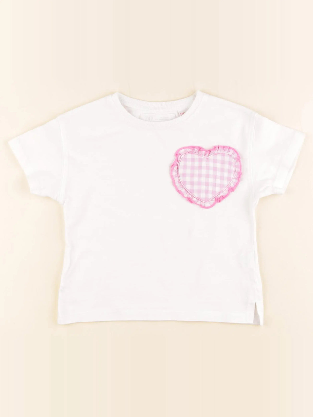 Zara - tee-shirt blanc - 2 ans