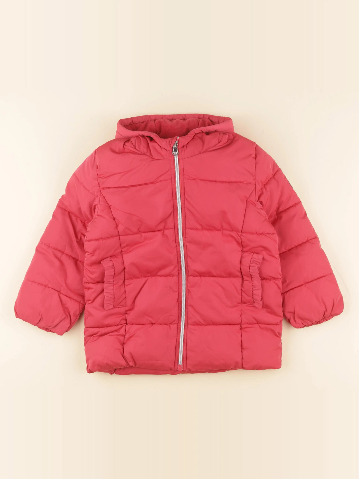 Petit Bateau - doudoune rose - 5 ans