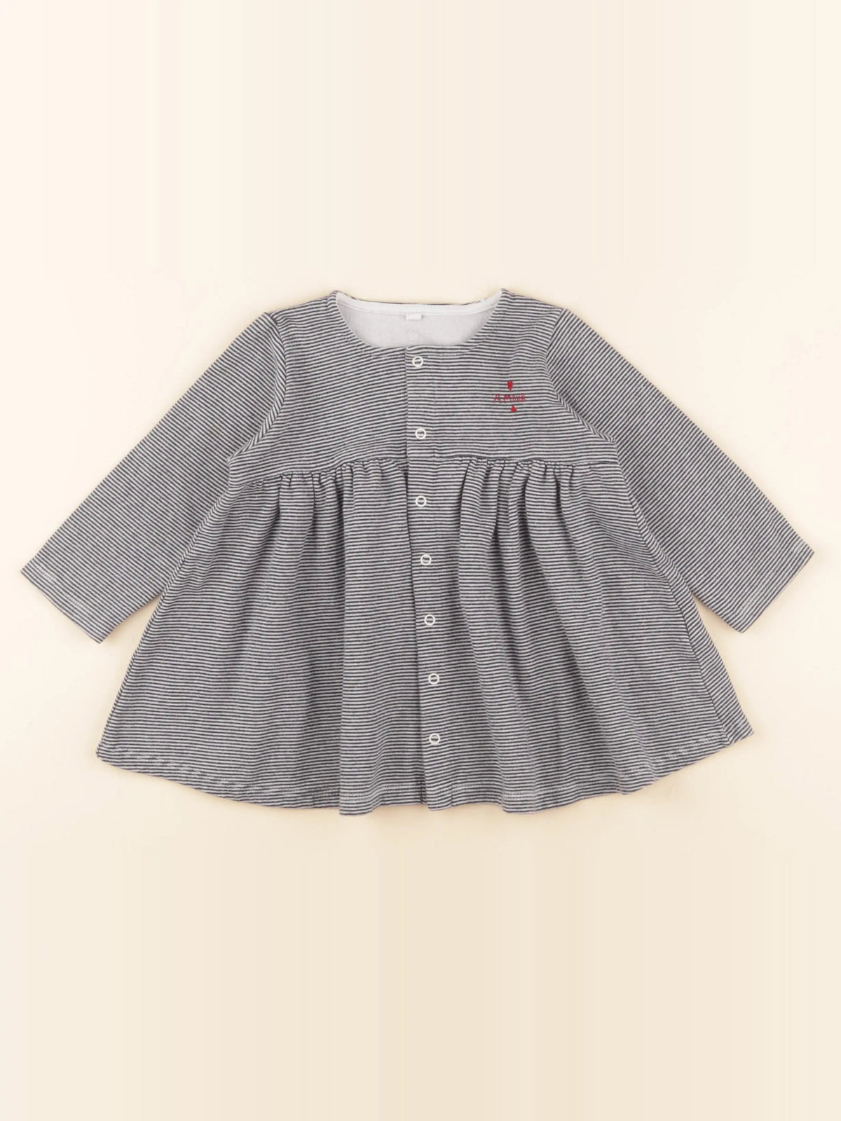 Petit Bateau - robe bleu - 18 mois