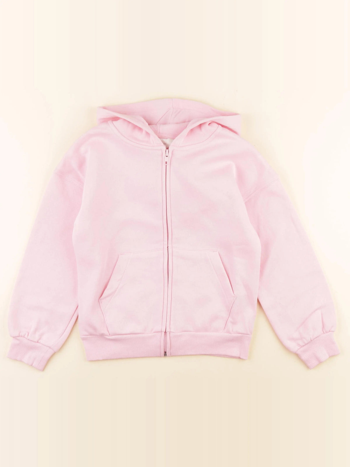 H&M - sweat rose - 6/8 ans