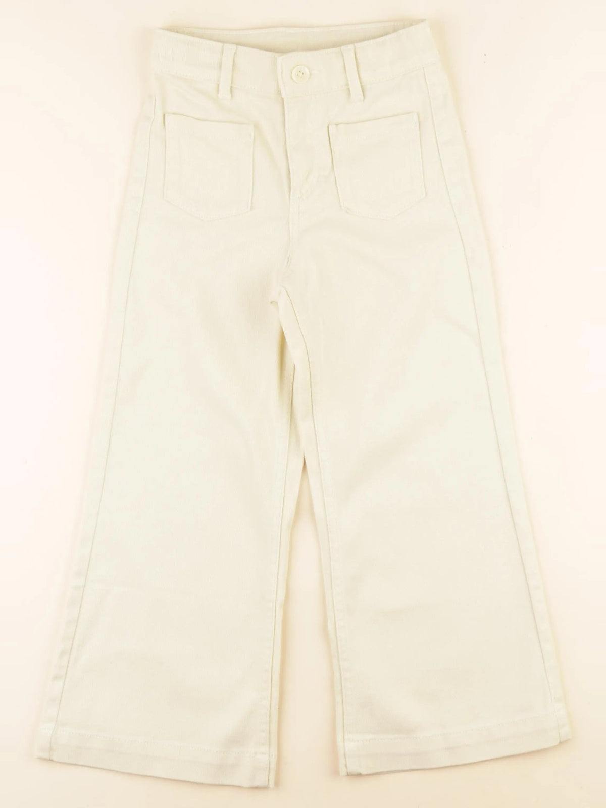 H&M - jean jaune - 7/8 ans