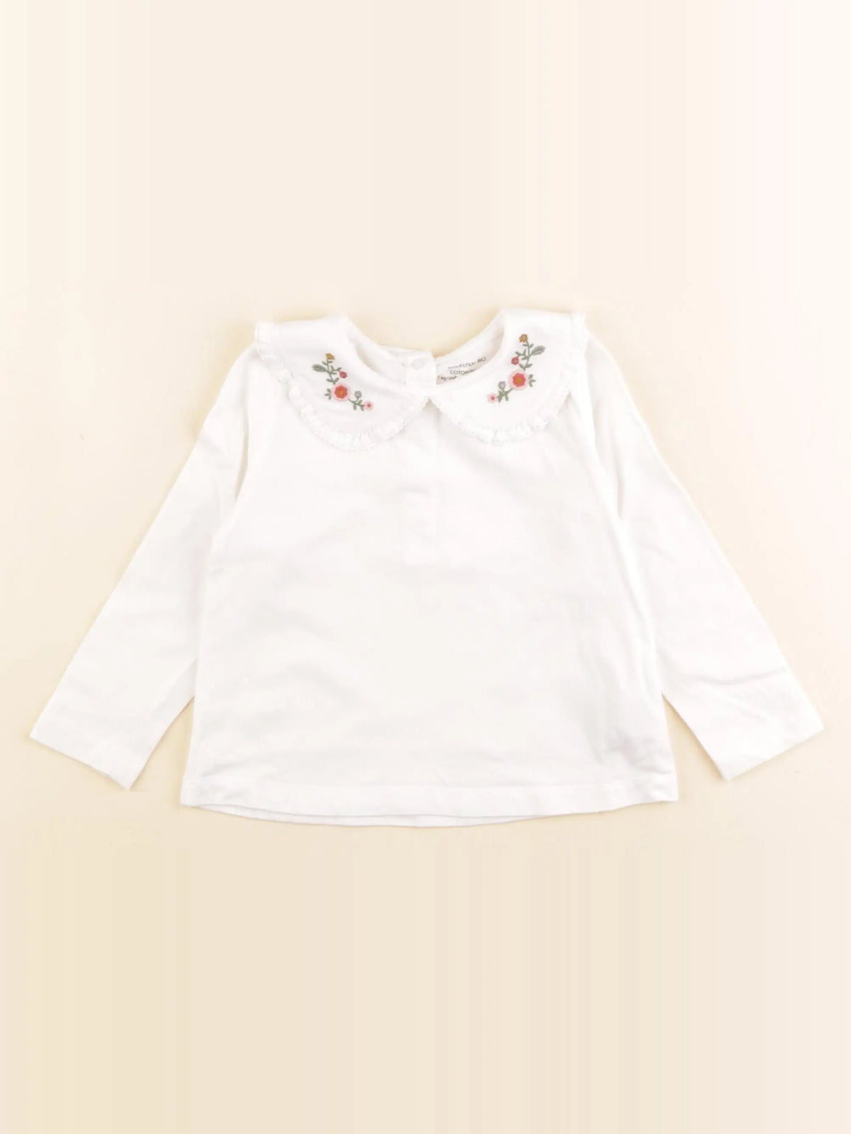 Boutchou - tee-shirt blanc - 12 mois