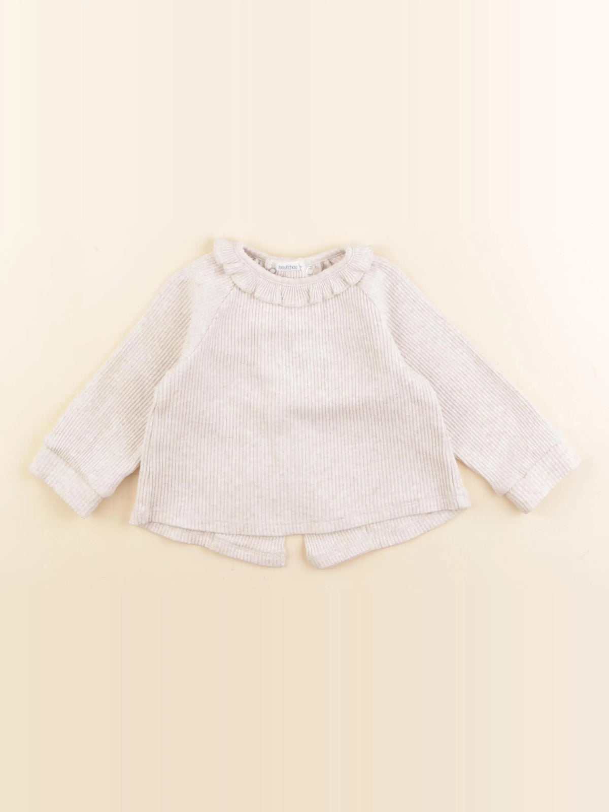 Boutchou - tee-shirt beige - 12 mois