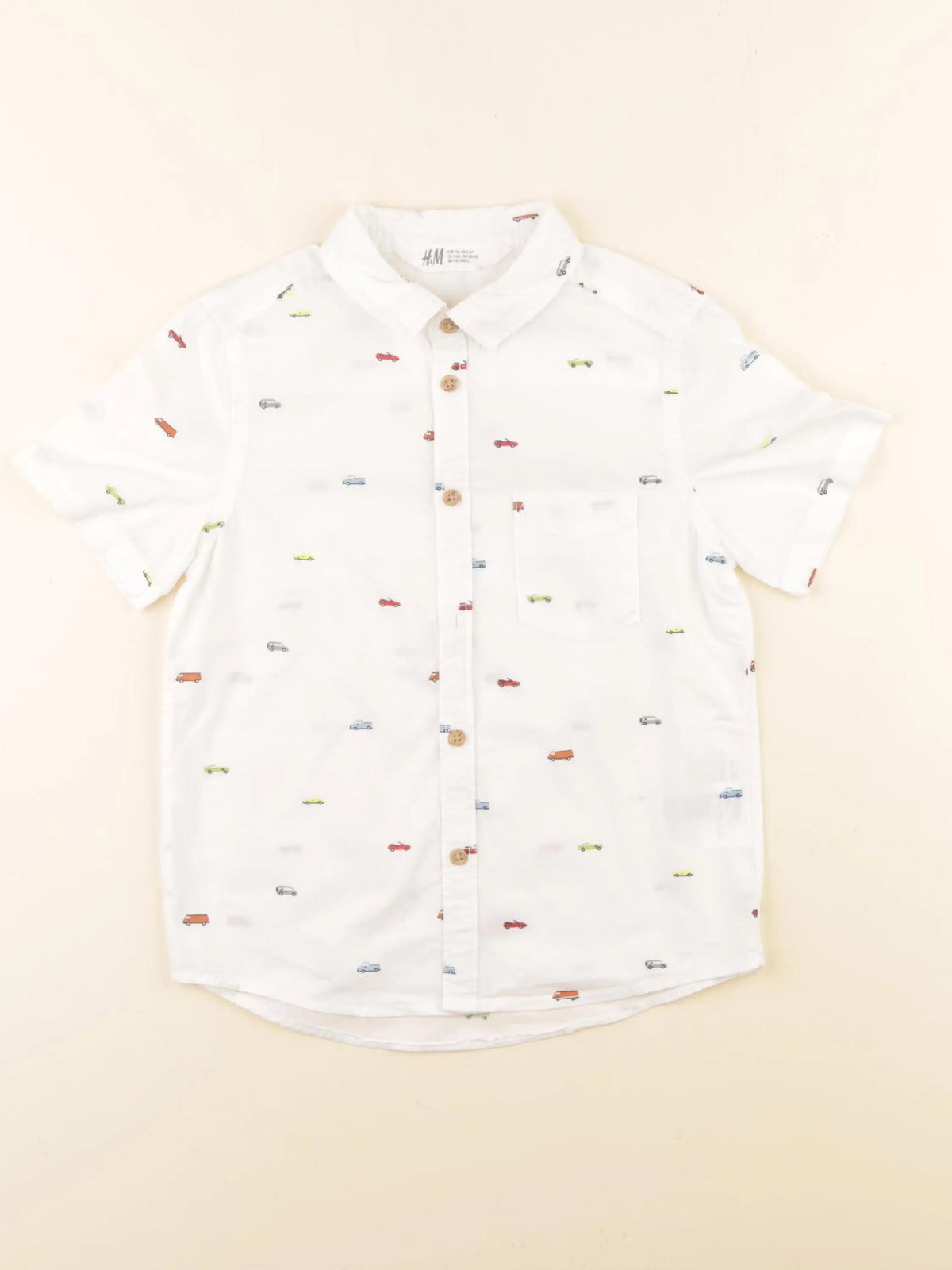 H&M - chemise multicolore - 5/6 ans