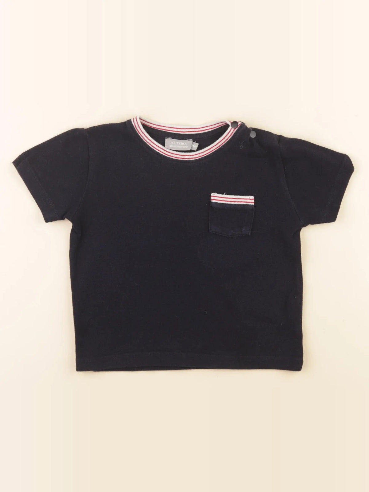 Boutchou - tee-shirt bleu - 36 mois