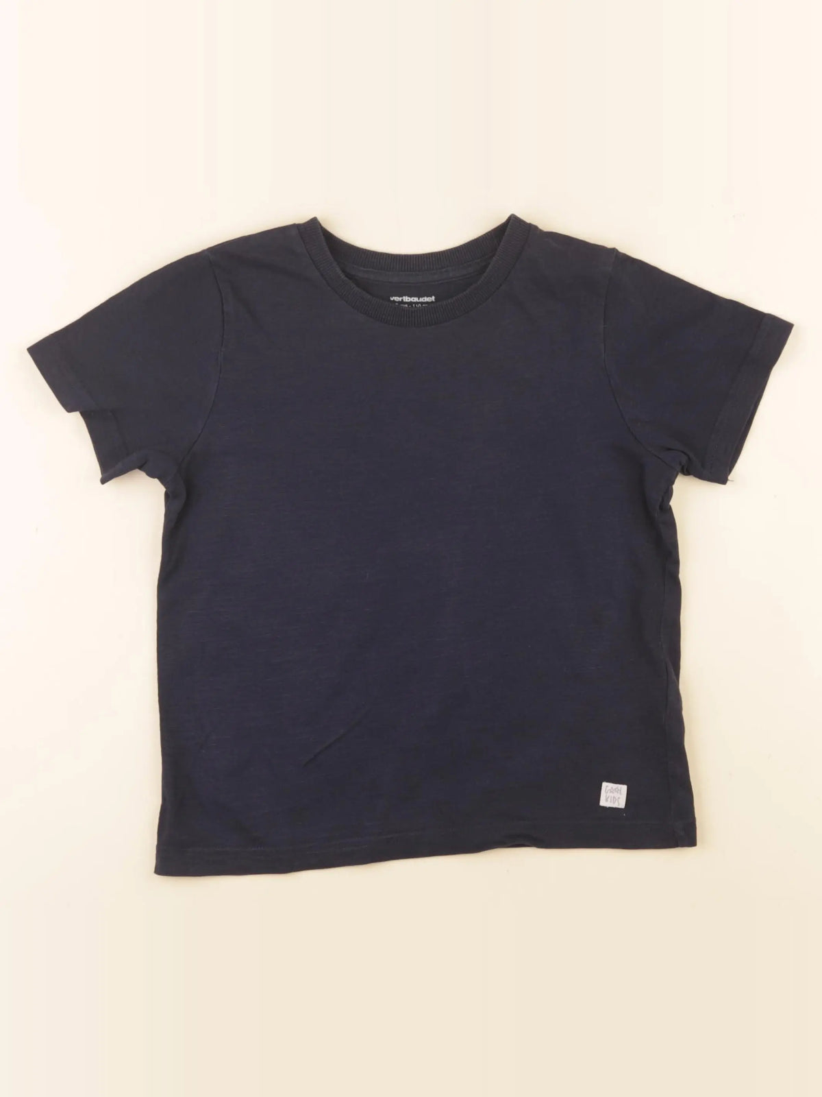 Vertbaudet - tee-shirt bleu - 5 ans