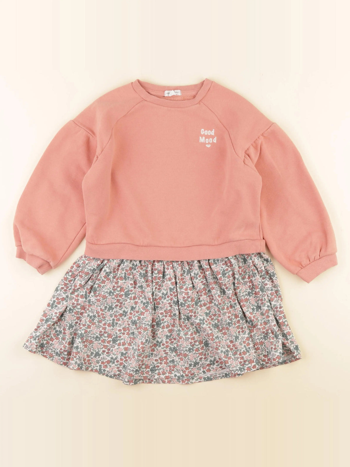 Vertbaudet - robe multicolore - 6 ans