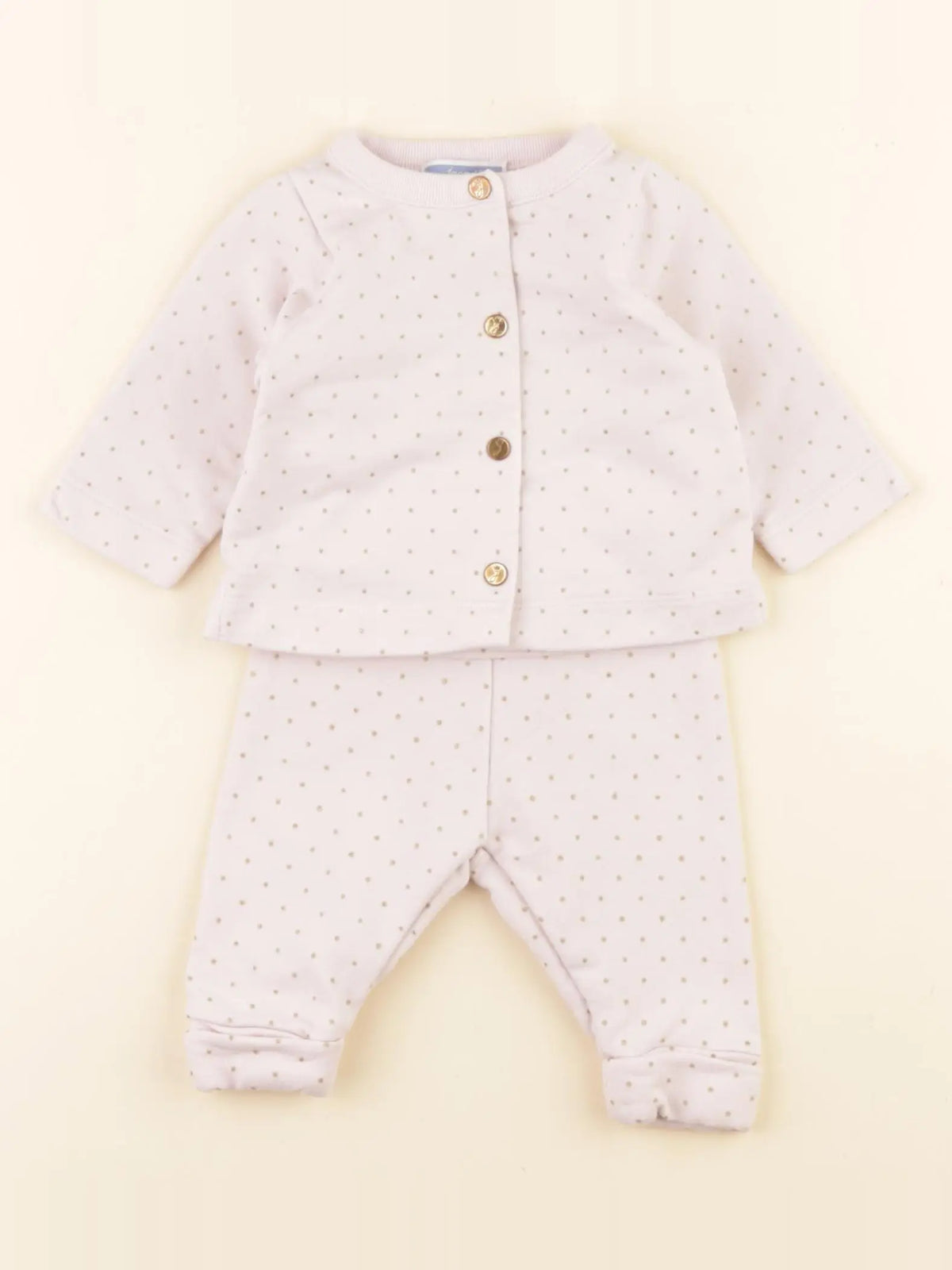 Jacadi - ensemble rose - 1 mois