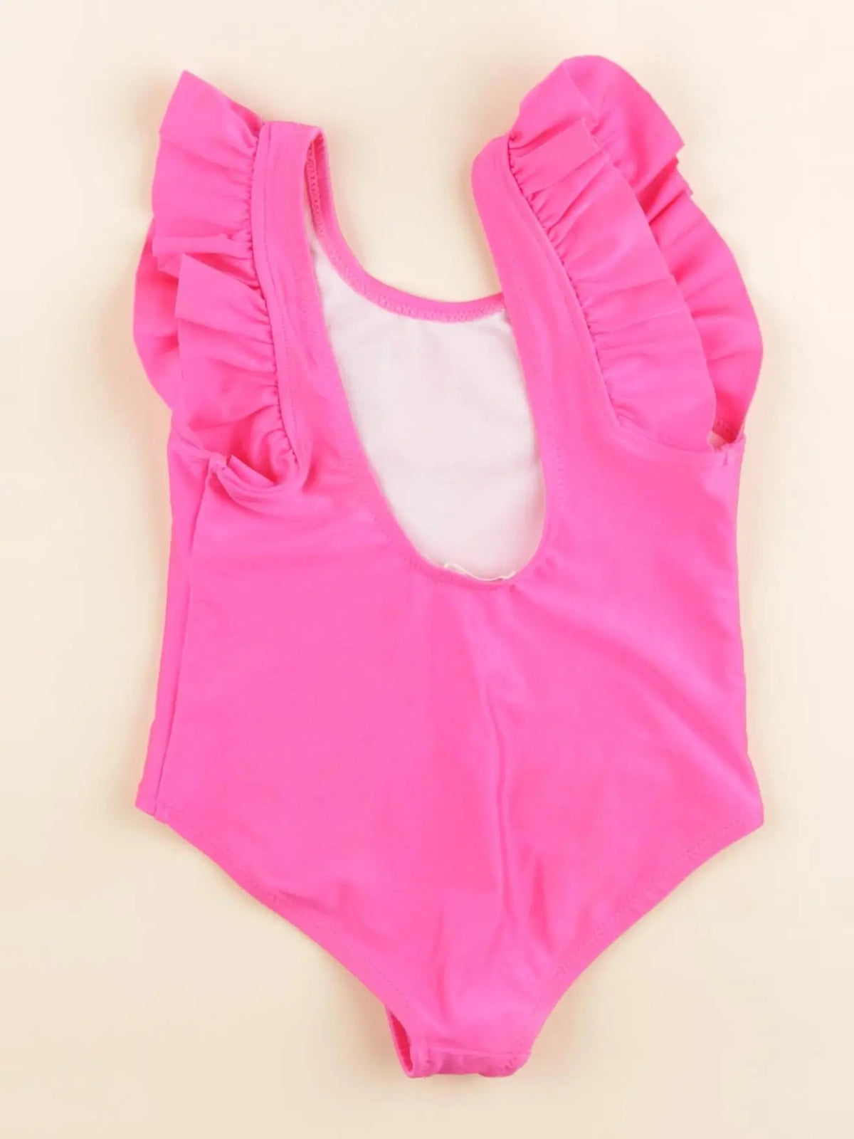 Billie Blush - maillot de bain rose fluo - 4 ans