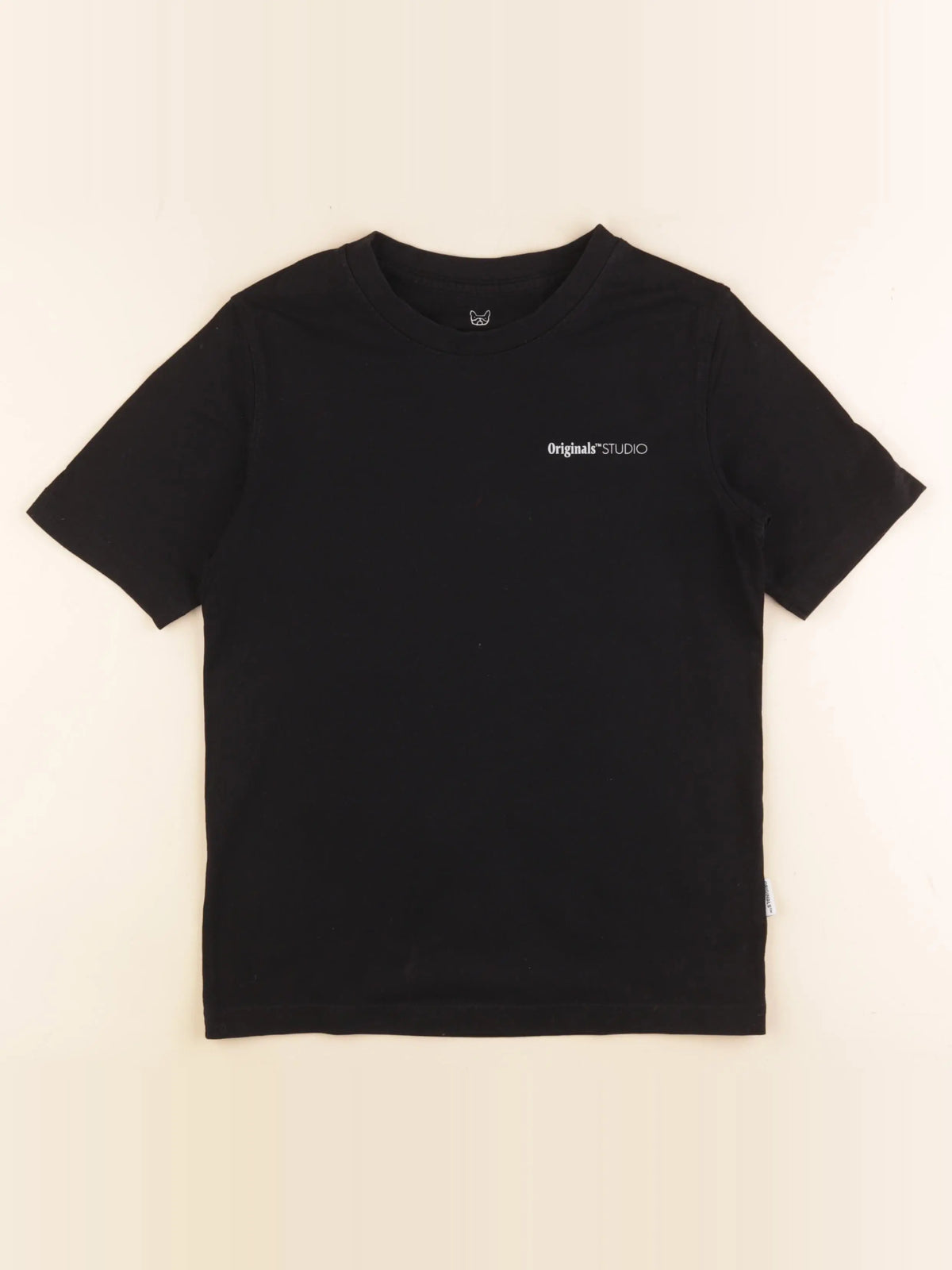 Jack & Jones - tee-shirt imprimé au dos noir - 10 ans