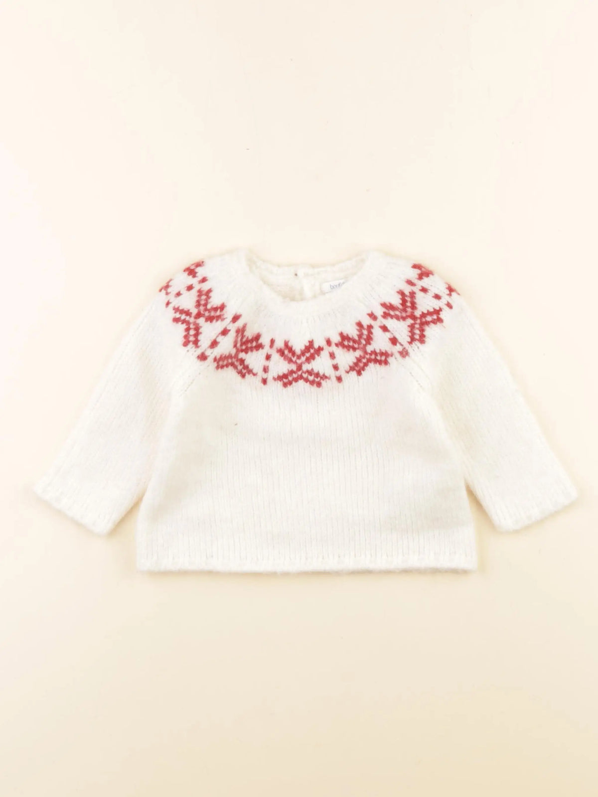 Boutchou - pull beige - 9 mois