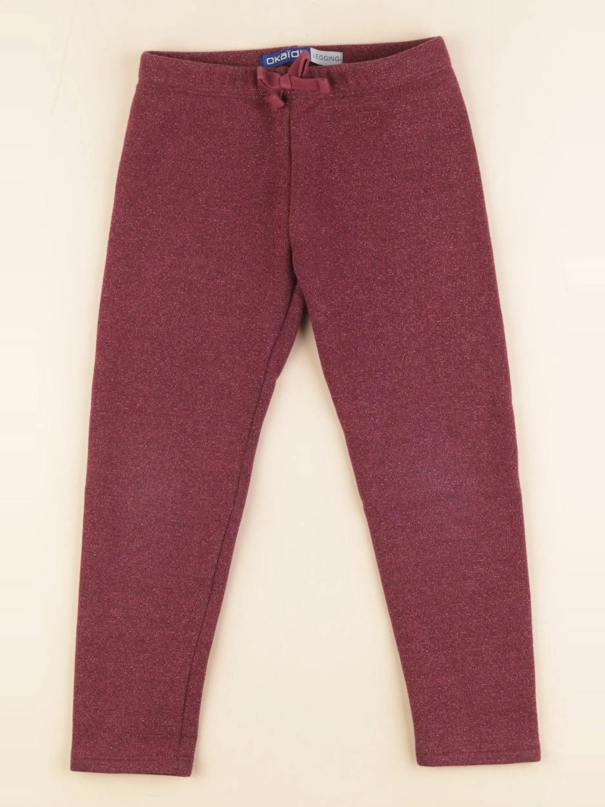 Okaidi - legging doublé rouge - 5 ans