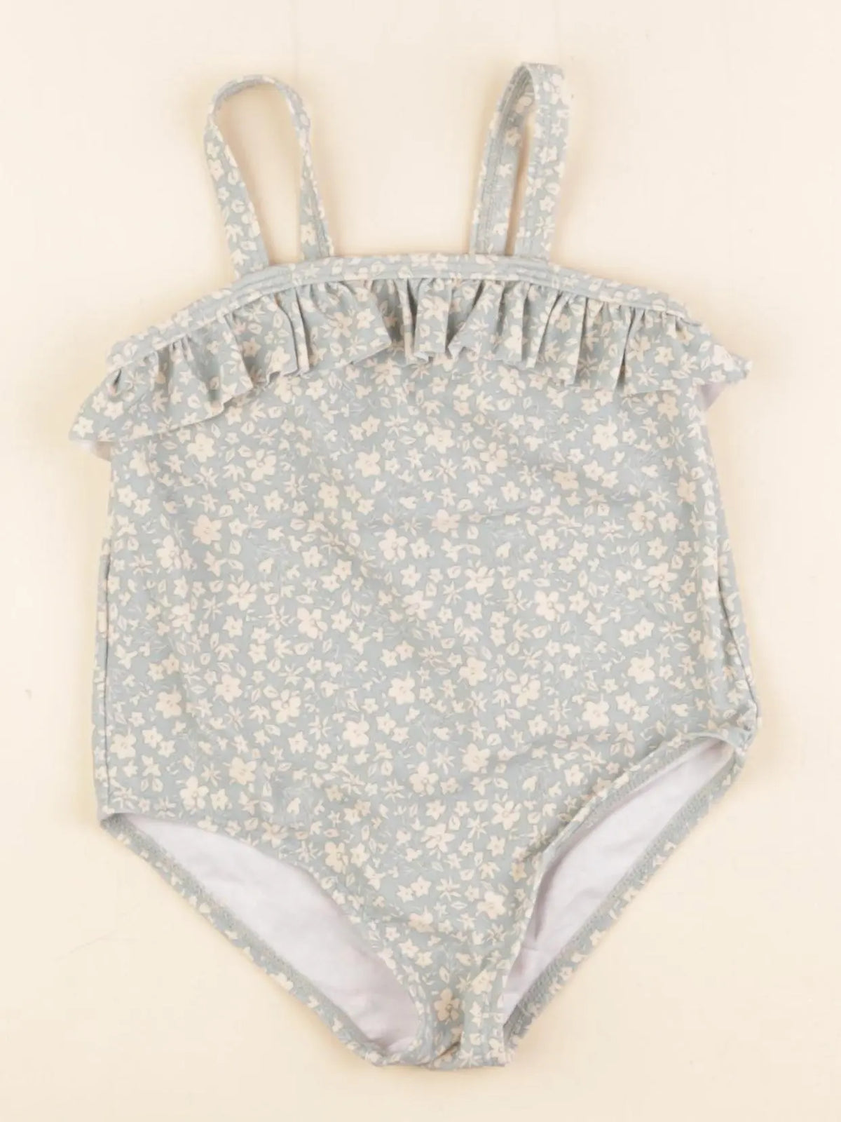 Vertbaudet - maillot de bain vert - 2 ans