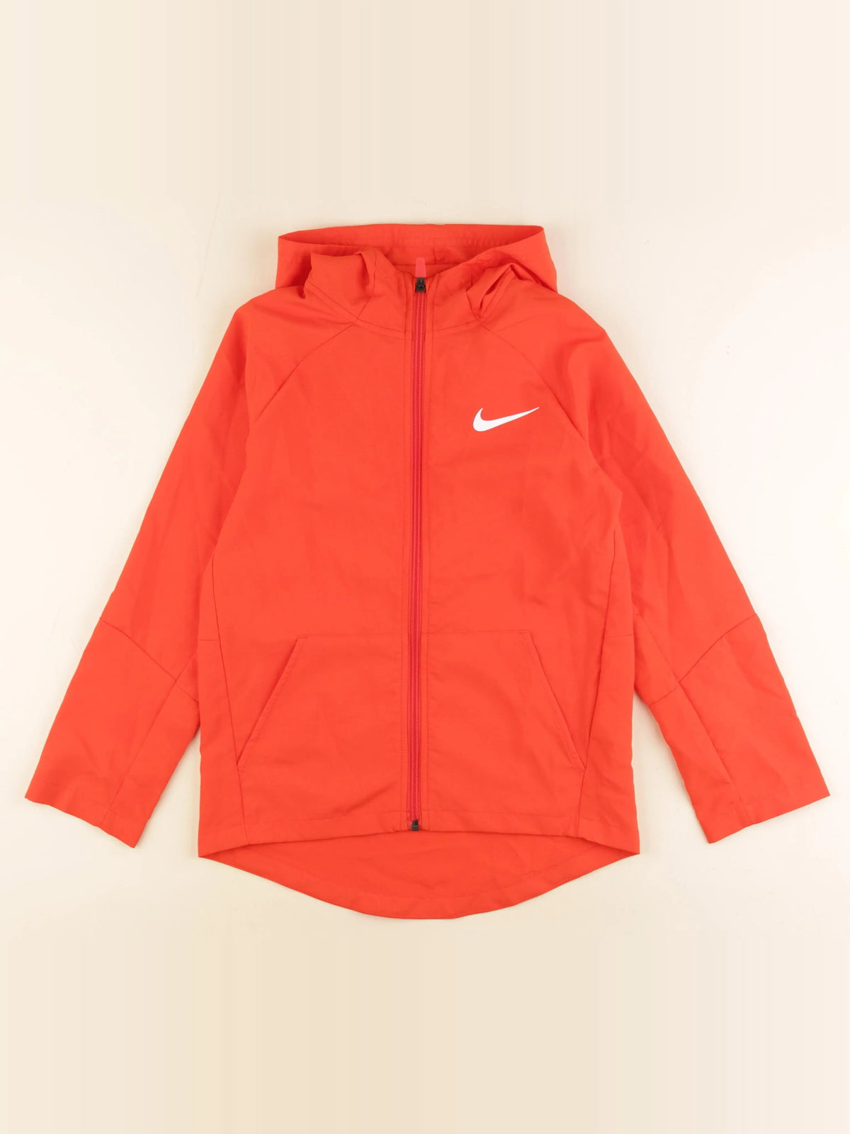 Nike - coupe-vent orange - 8/10 ans