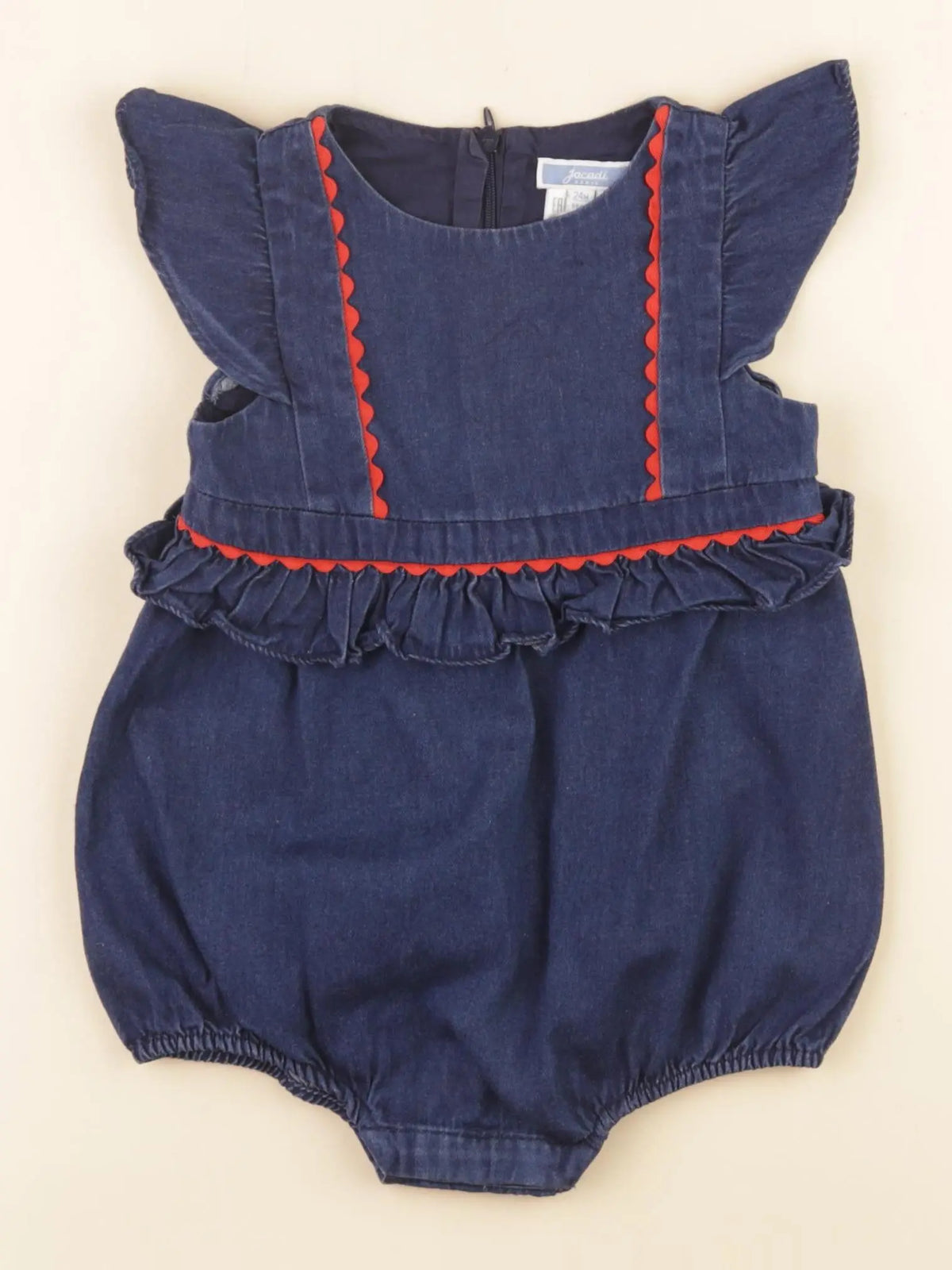 Jacadi - combinaison bleu - 24 mois