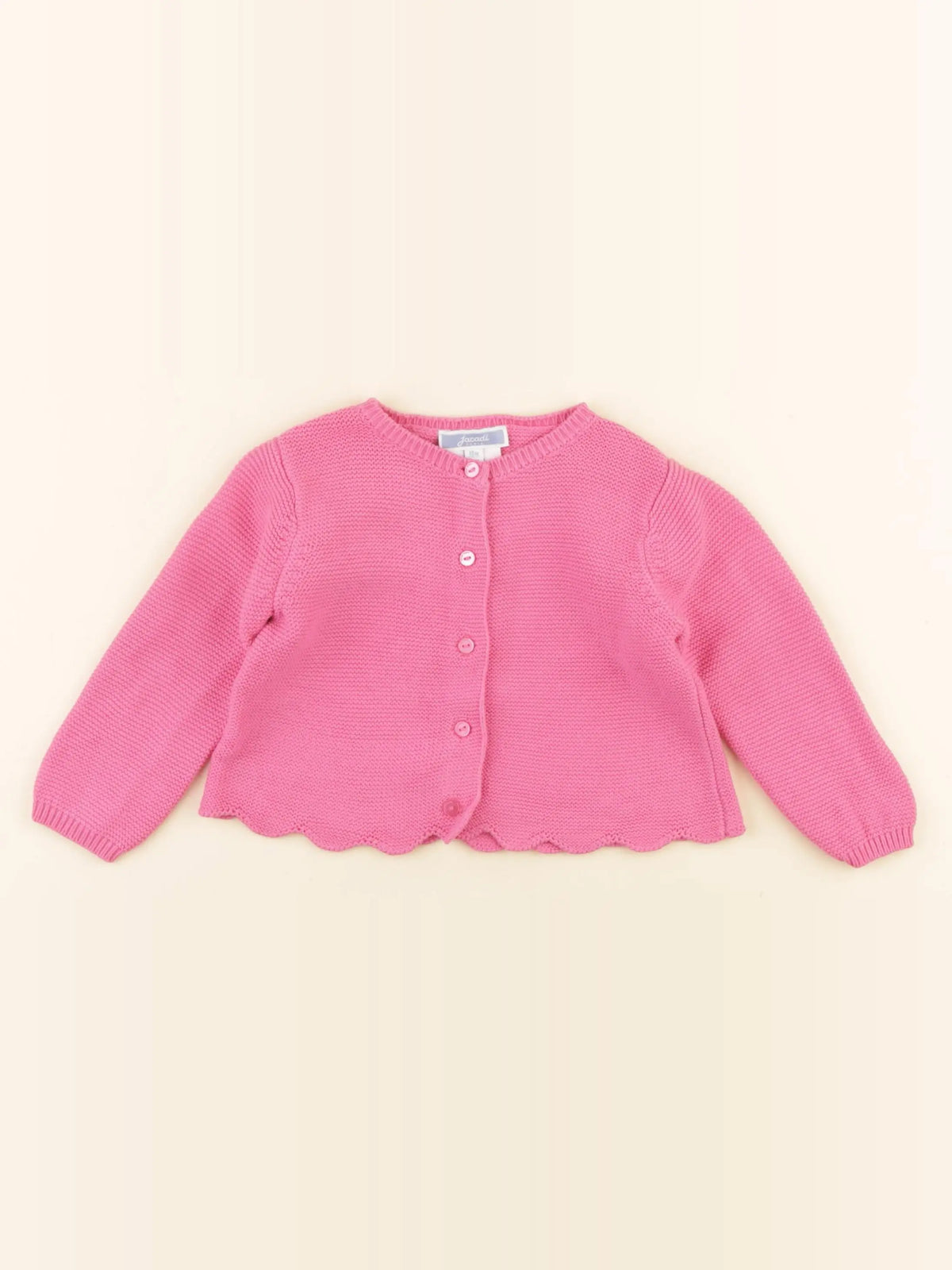 Jacadi - gilet rose - 18 mois