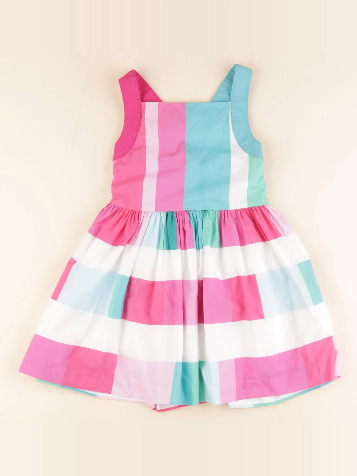 Jacadi - robe bleu, rose - 5 ans