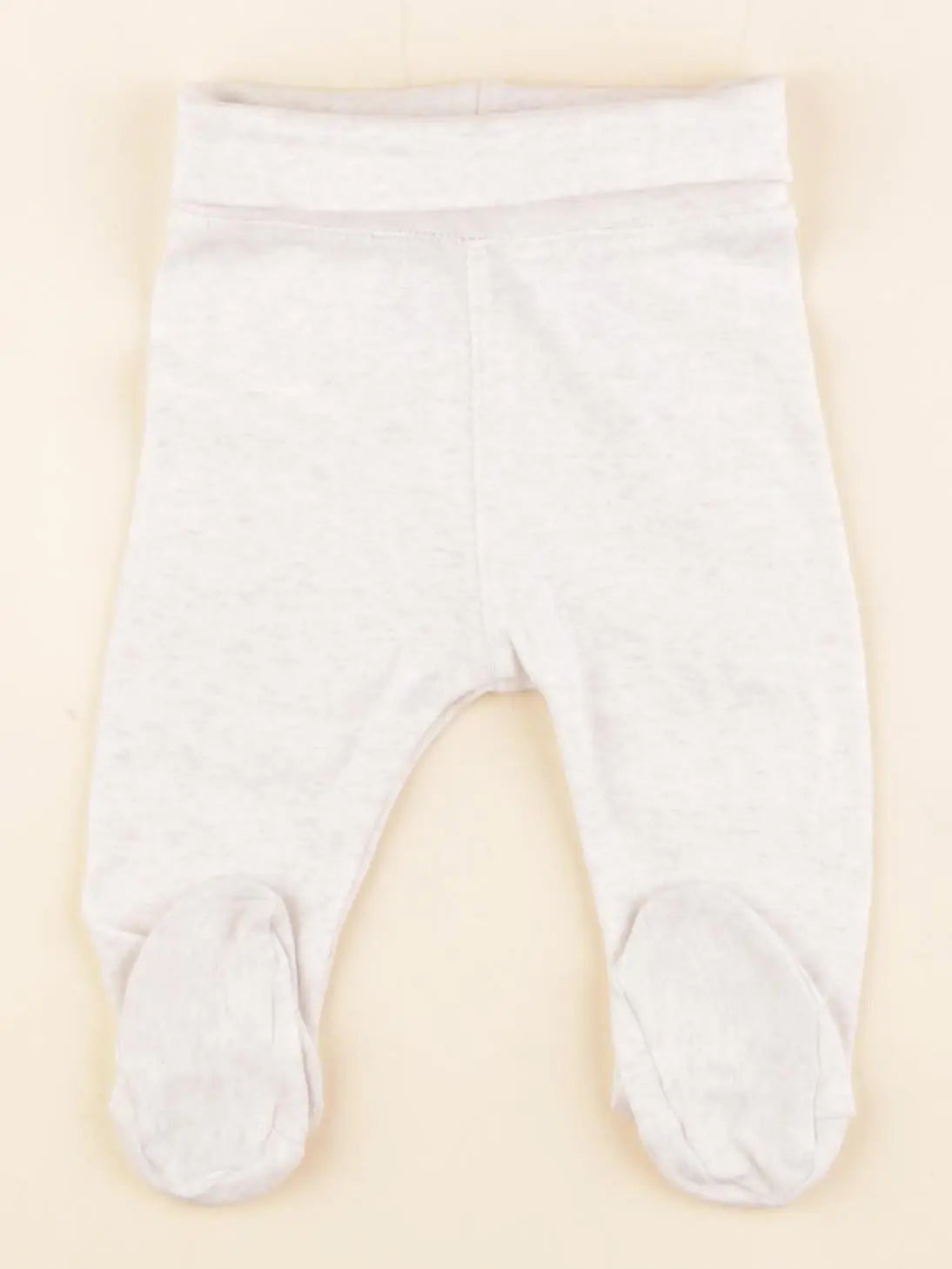H&M - legging beige - 2/4 mois